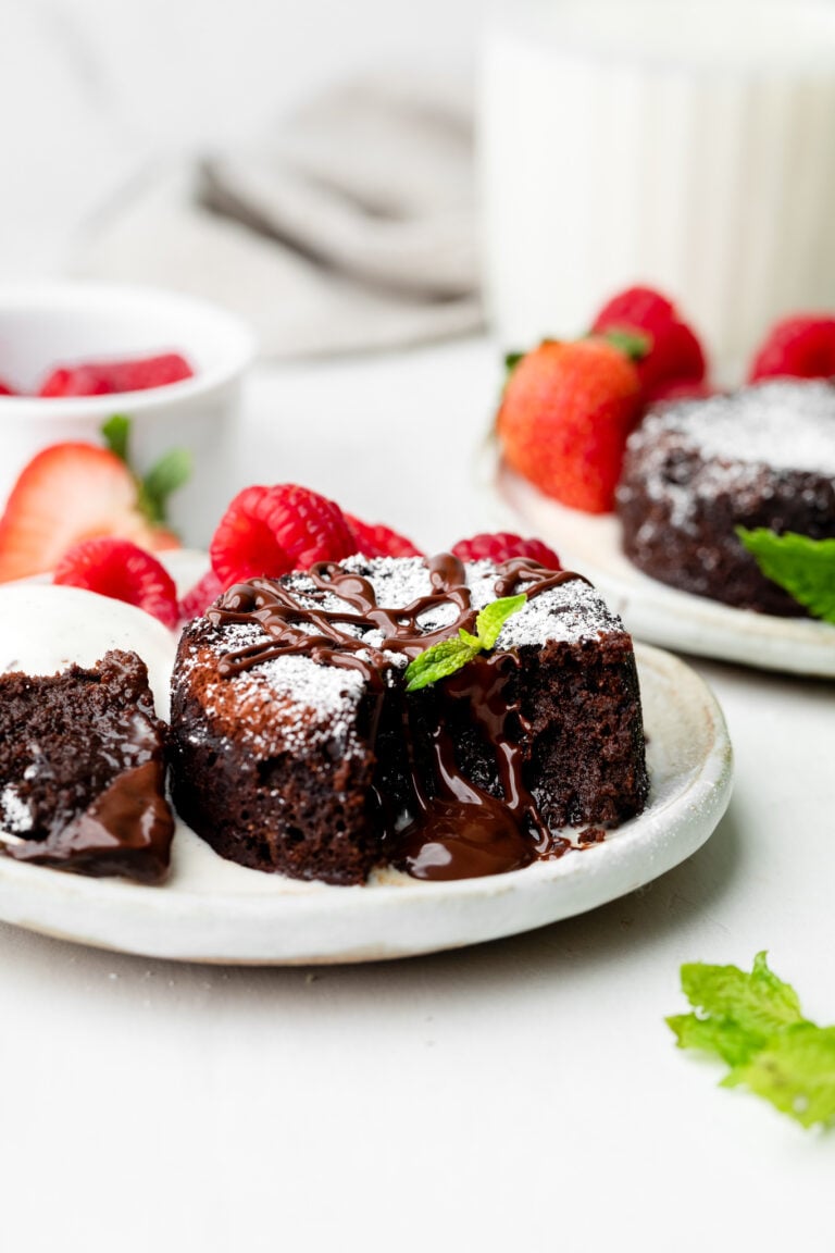 GlutenFree Molten Chocolate Mini Lava Cakes Mary's Whole Life