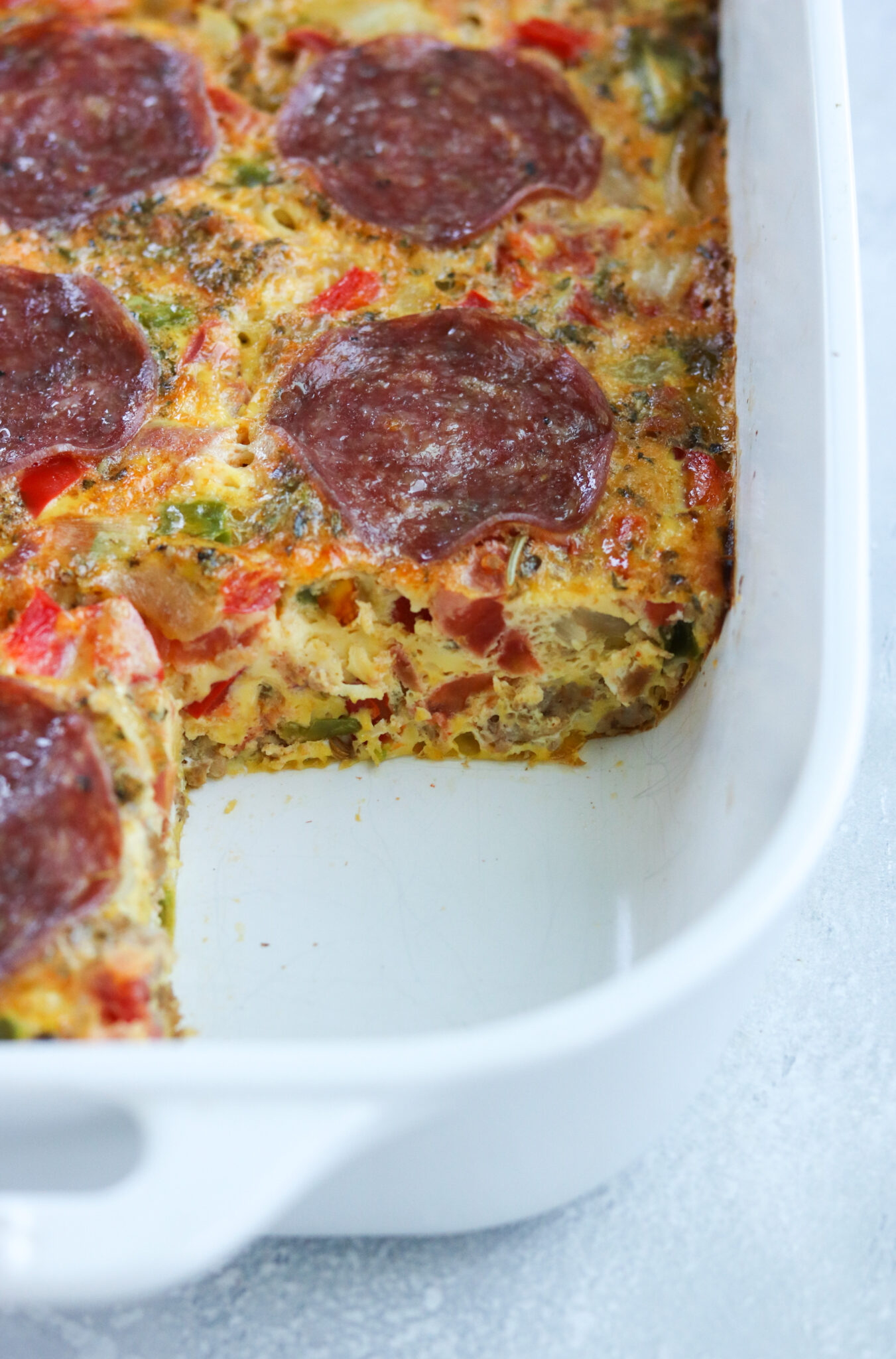 Pizza Breakfast Casserole Mary's Whole Life