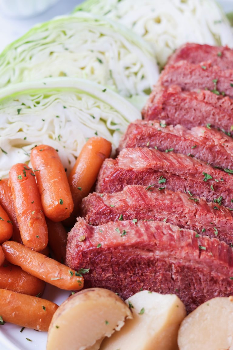 Slow Cooker Corned Beef and Cabbage Mary's Whole Life