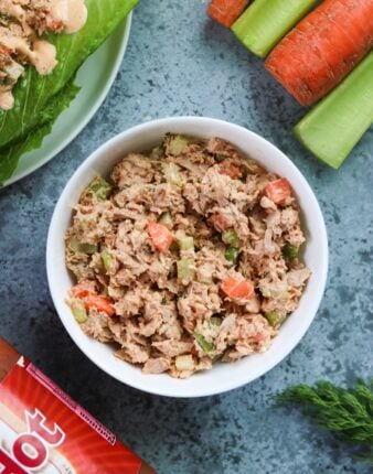 Buffalo Tuna Salad {Whole30, Paleo, Keto}
