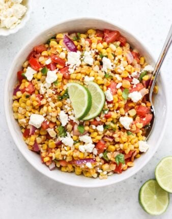 Mexican Street Corn and Tomato Salad