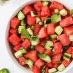 Whole30 Watermelon Cucumber Salad