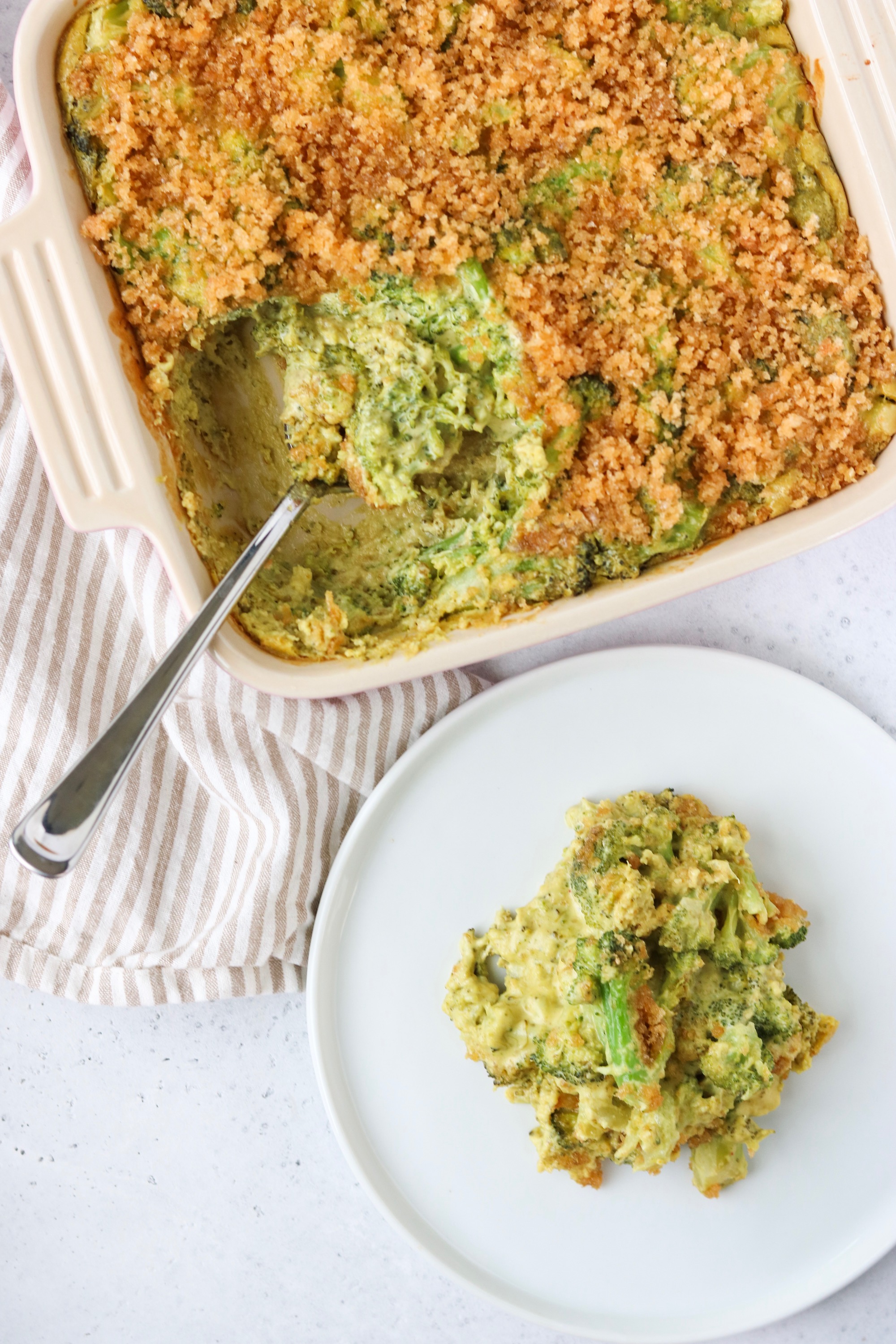 DairyFree Cheesy Broccoli Casserole {Whole30} Mary's Whole Life