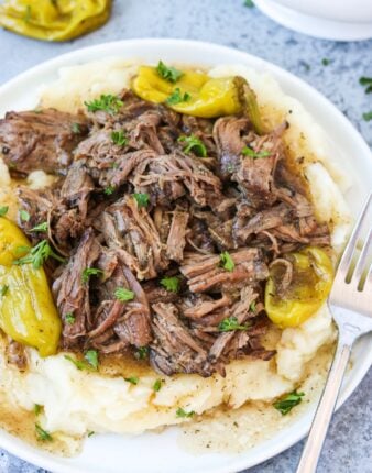 Healthy Mississippi Pot Roast with Beef Gravy Recipe