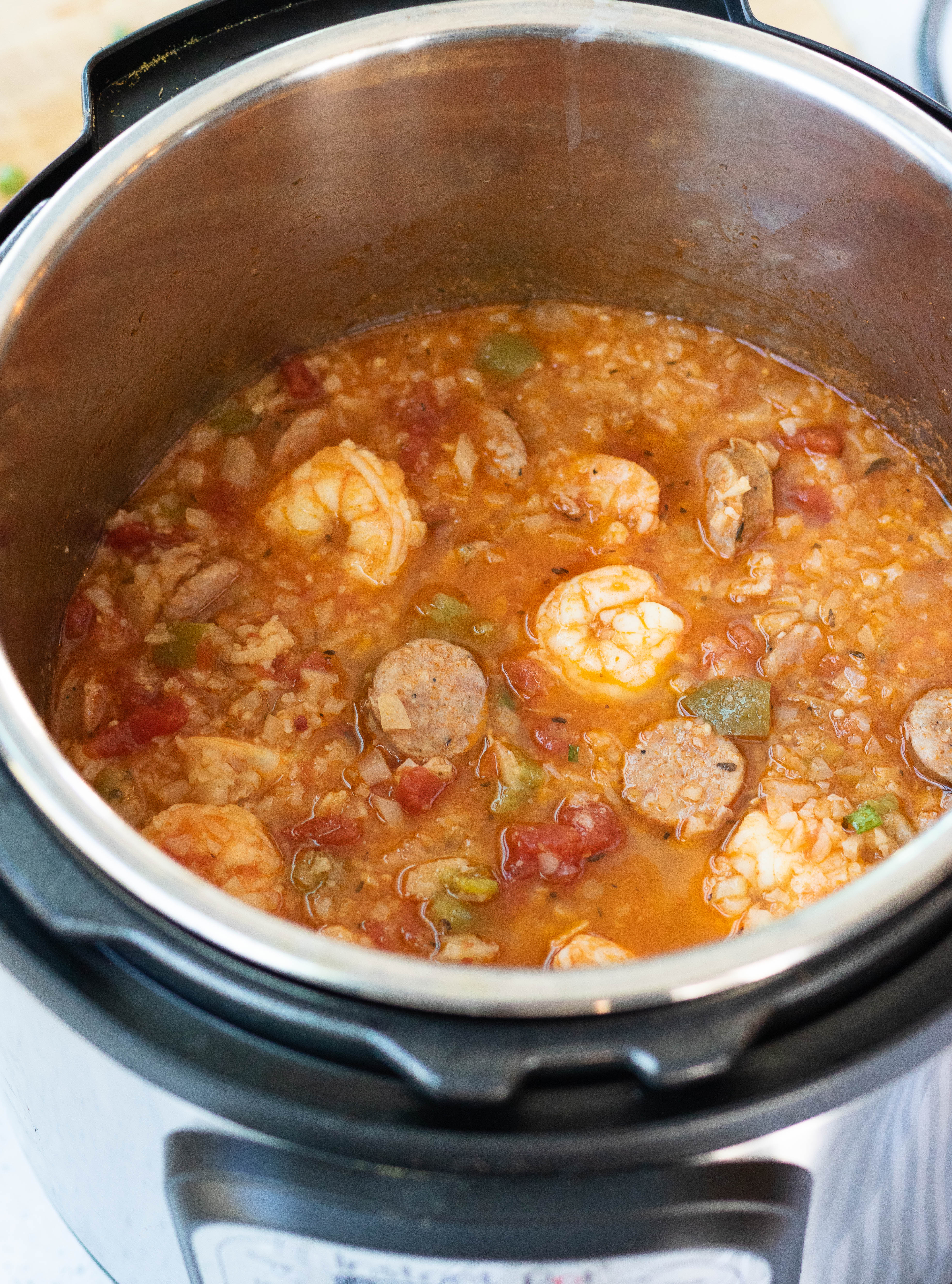 Jambalaya Soup in the Instant Pot