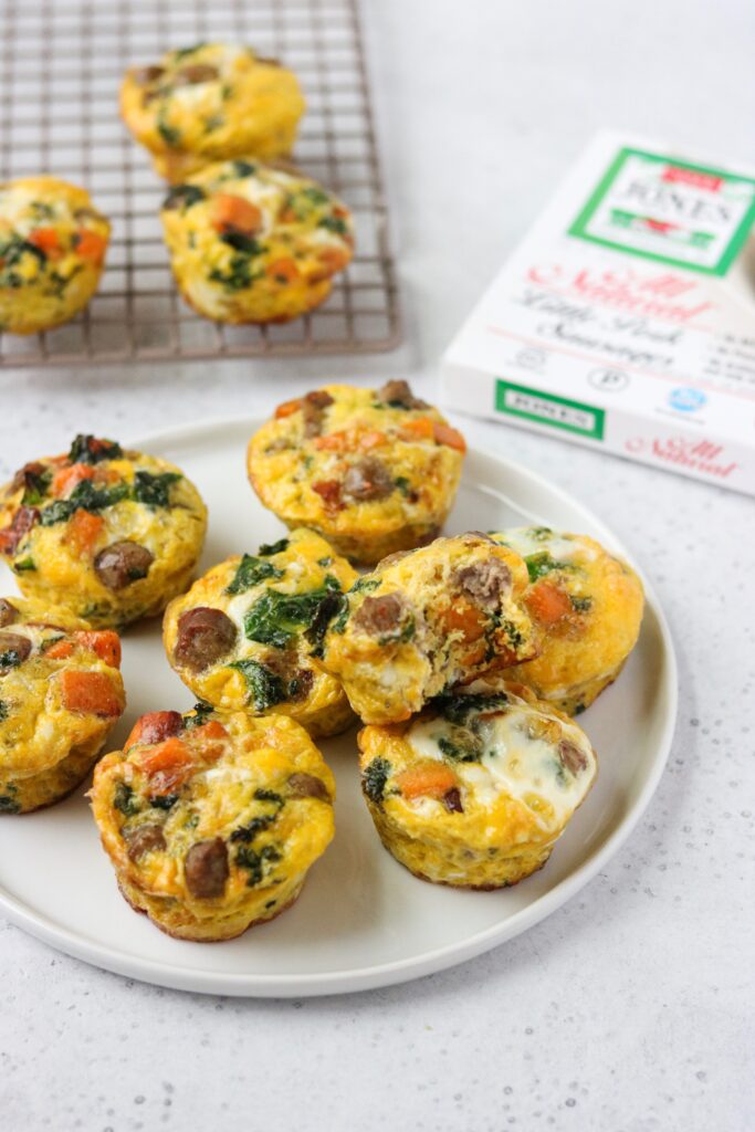 Sausage, Sweet Potato, and Kale Egg Cups (Whole30, Paleo) Mary's