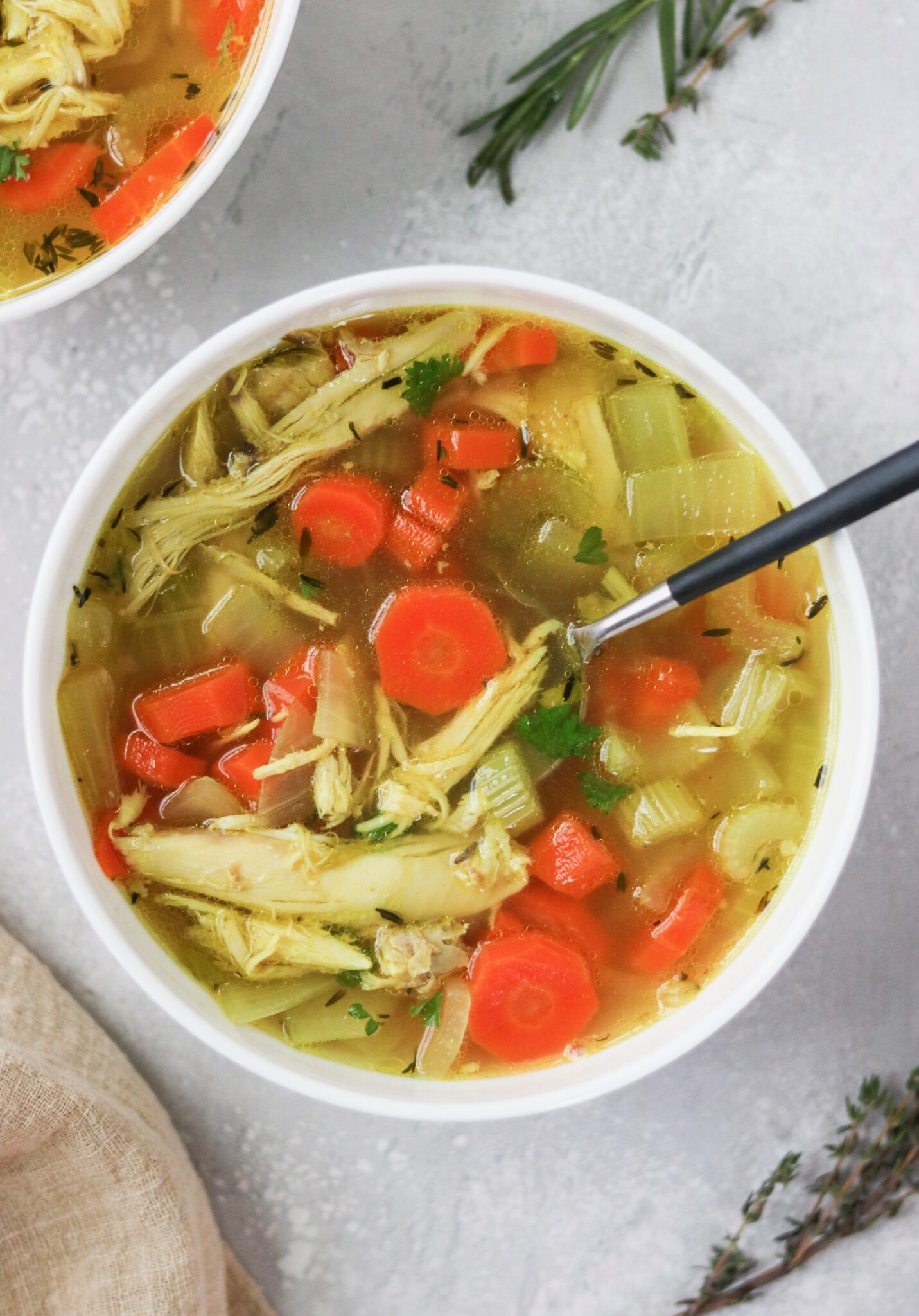 Homemade Healing Chicken Soup (Whole30, Paleo, Keto, AIP) Mary's