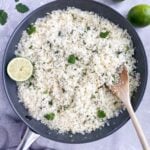 Coconut Cilantro Lime Rice