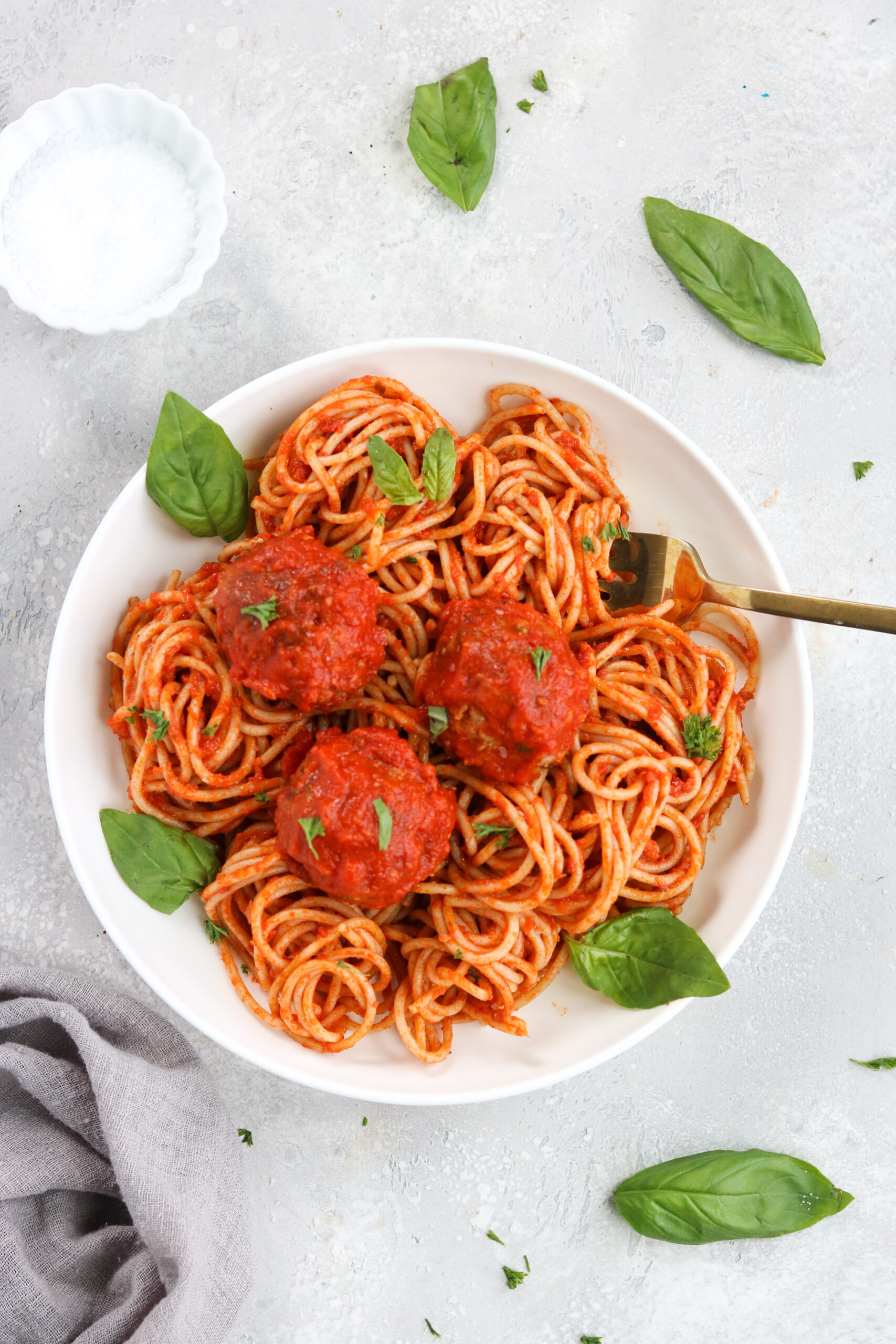 Gluten Free Italian Meatballs with Homemade Marinara - Mary's Whole Life