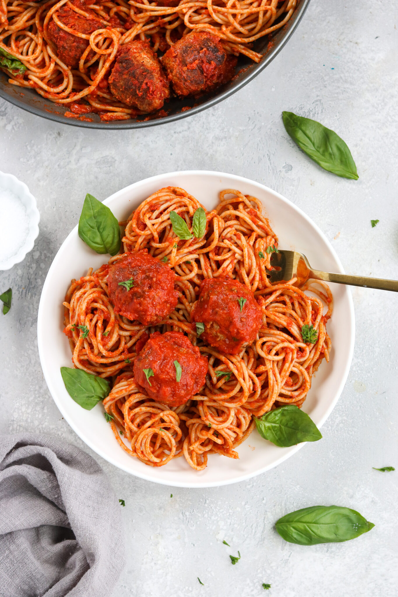 Gluten Free Italian Meatballs with Homemade Marinara - Mary's Whole Life