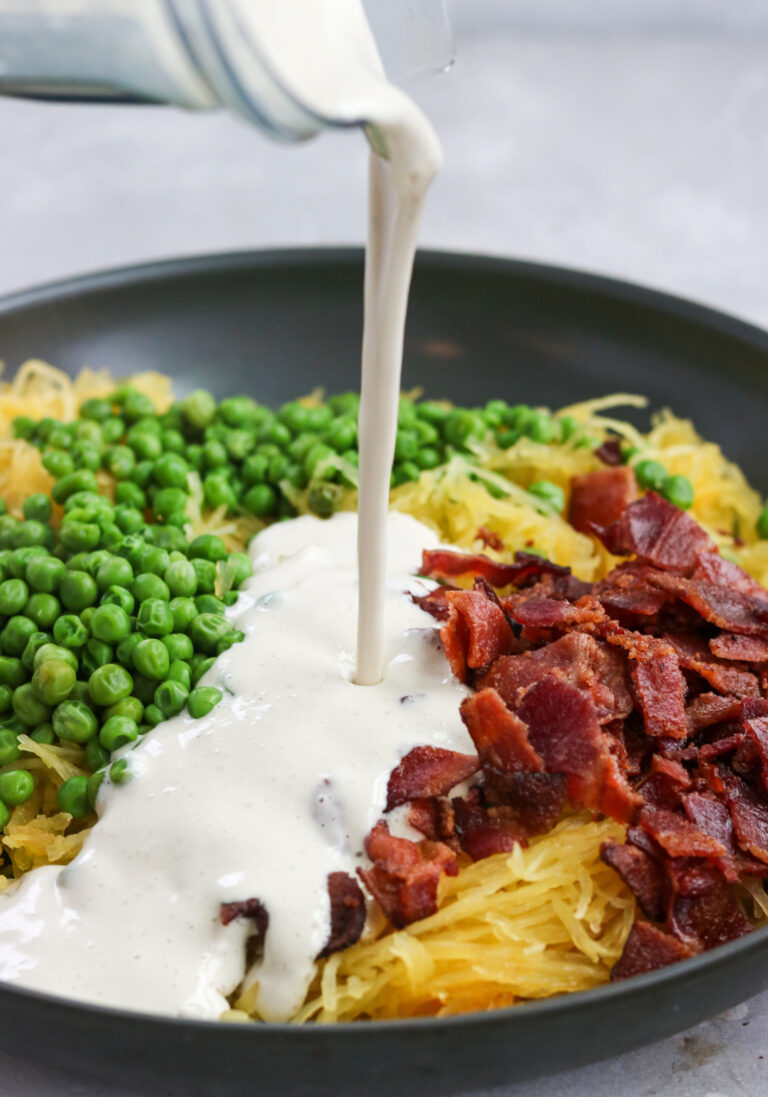 Whole30 Spaghetti Squash Carbonara (Egg Free) Mary's Whole Life