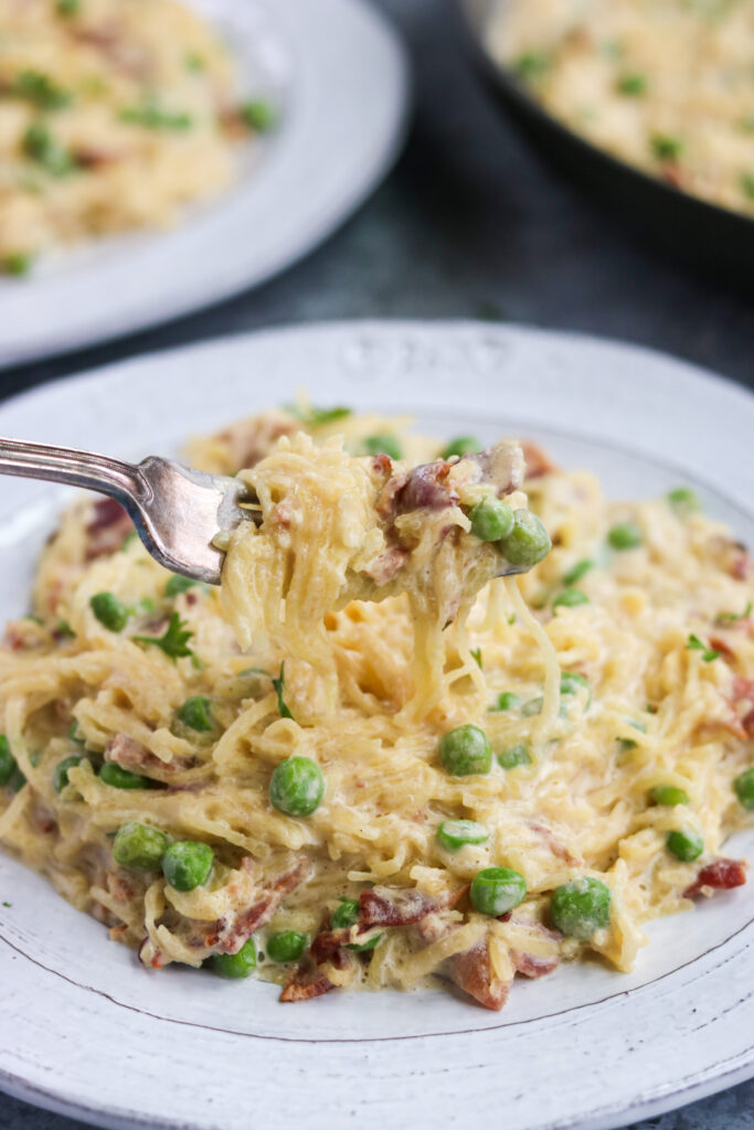 Whole30 Spaghetti Squash Carbonara (Egg Free) Mary's Whole Life