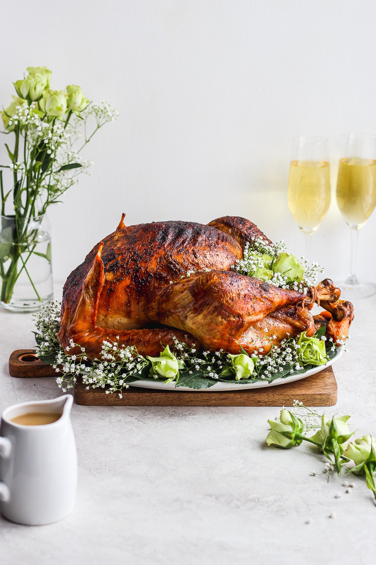 butter and sage roasted turkey
