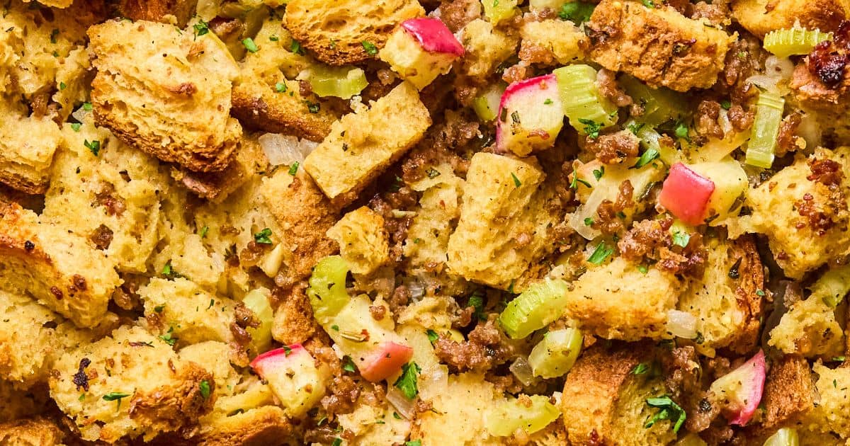 Sausage Apple Herb Stuffing