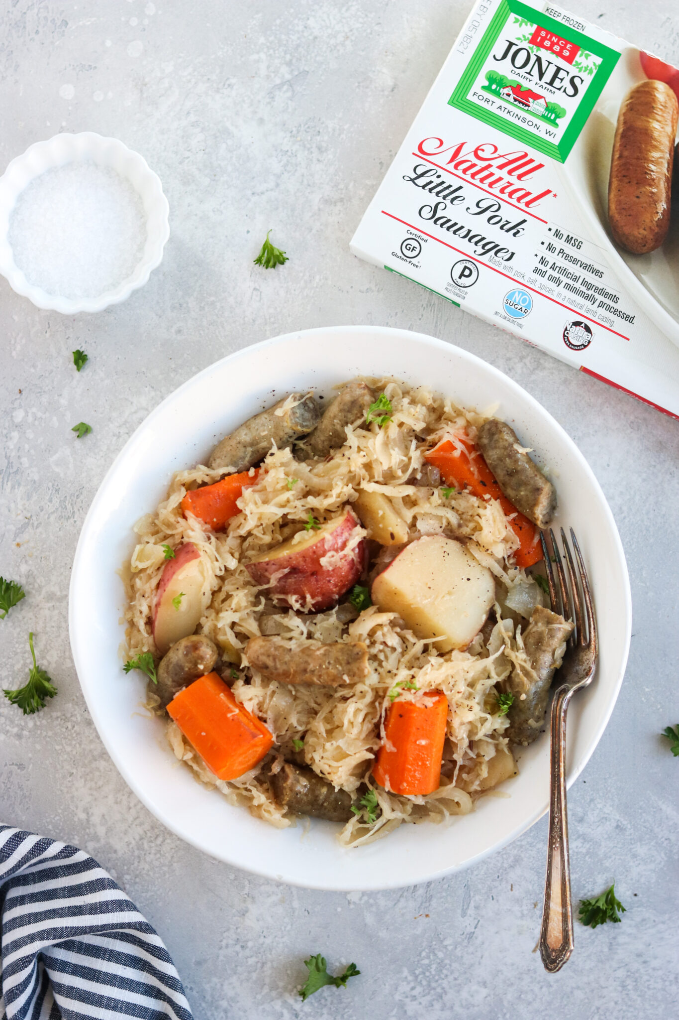 Slow Cooker Sausage, Sauerkraut, and Apples (Whole30) Mary's Whole Life
