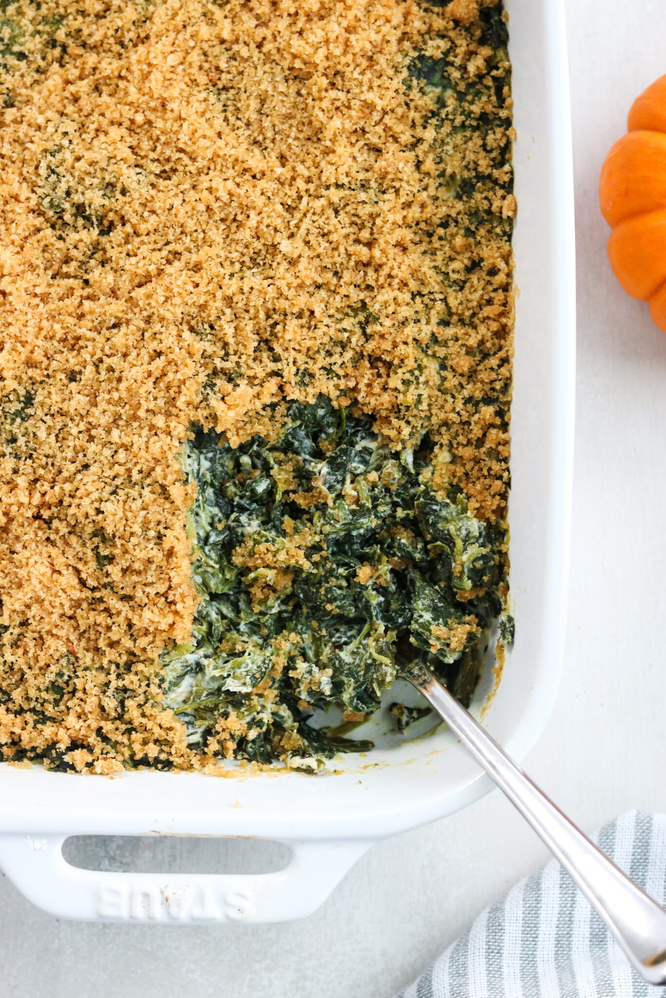 Paleo Creamy Spinach Casserole (Dairy Free) Mary's Whole Life