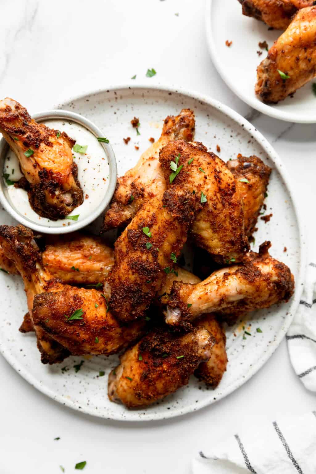 Dry Rub Baked Wings Mary's Whole Life