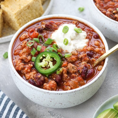 Classic Slow Cooker Turkey Chili Mary's Whole Life