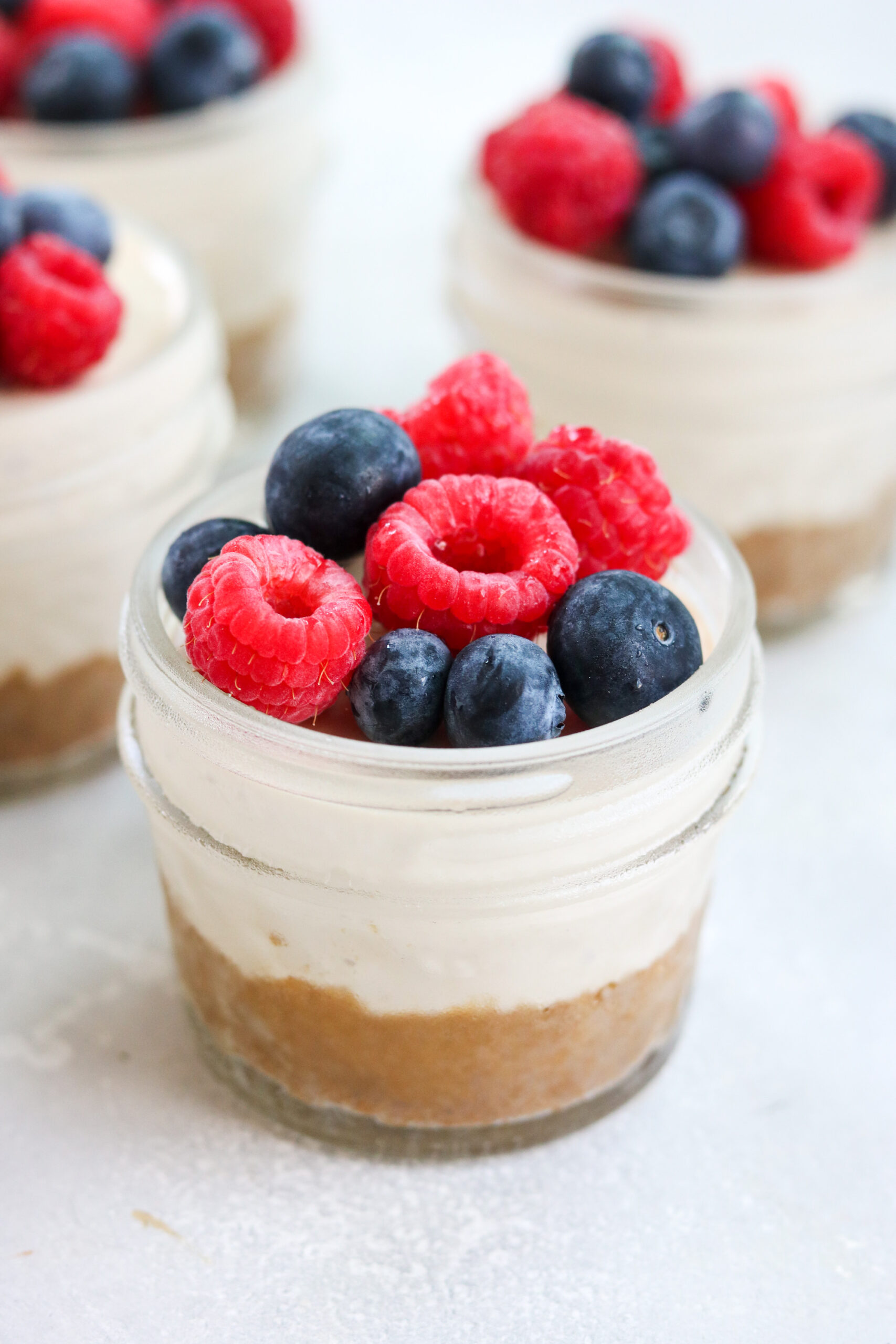 Gluten Free Dairy Free Mini Cheesecake Jars Mary's Whole Life