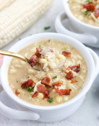 Gluten-Free Crab and Corn Soup