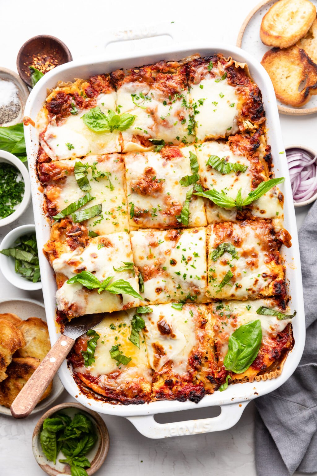 Easy Gluten Free Lasagna Dairy Free Option Mary's Whole Life