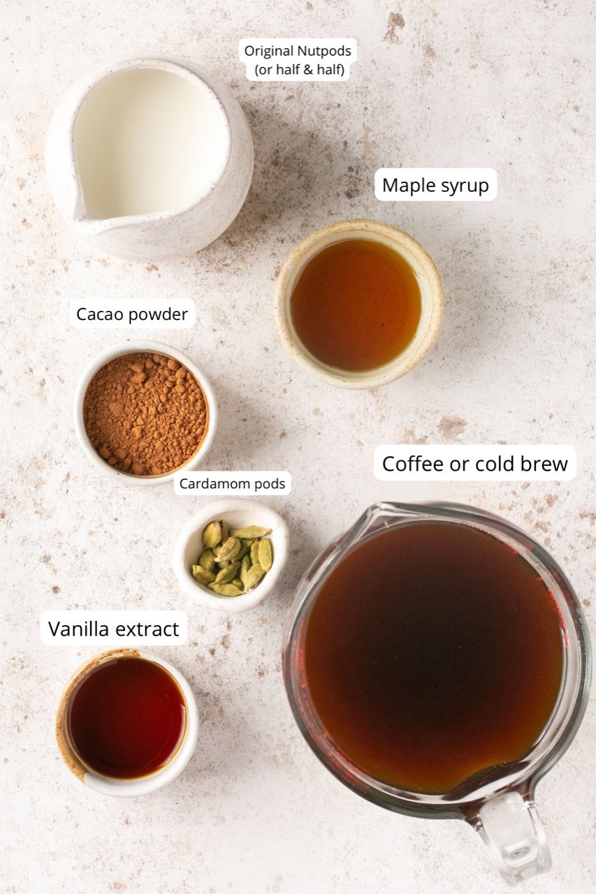 mocha iced coffee recipe ingredients