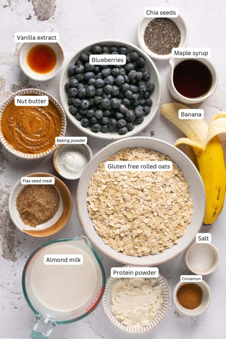 Easy Vegan Baked Oats with Protein Powder Mary's Whole Life