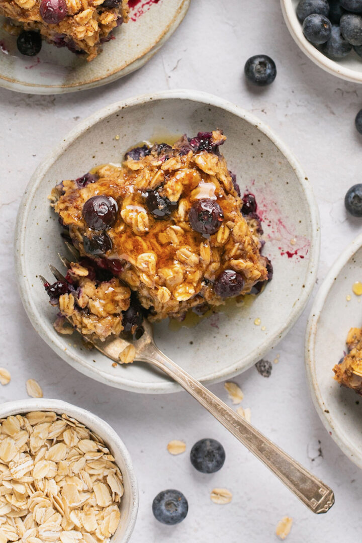 Easy Vegan Baked Oats with Protein Powder | Mary's Whole Life