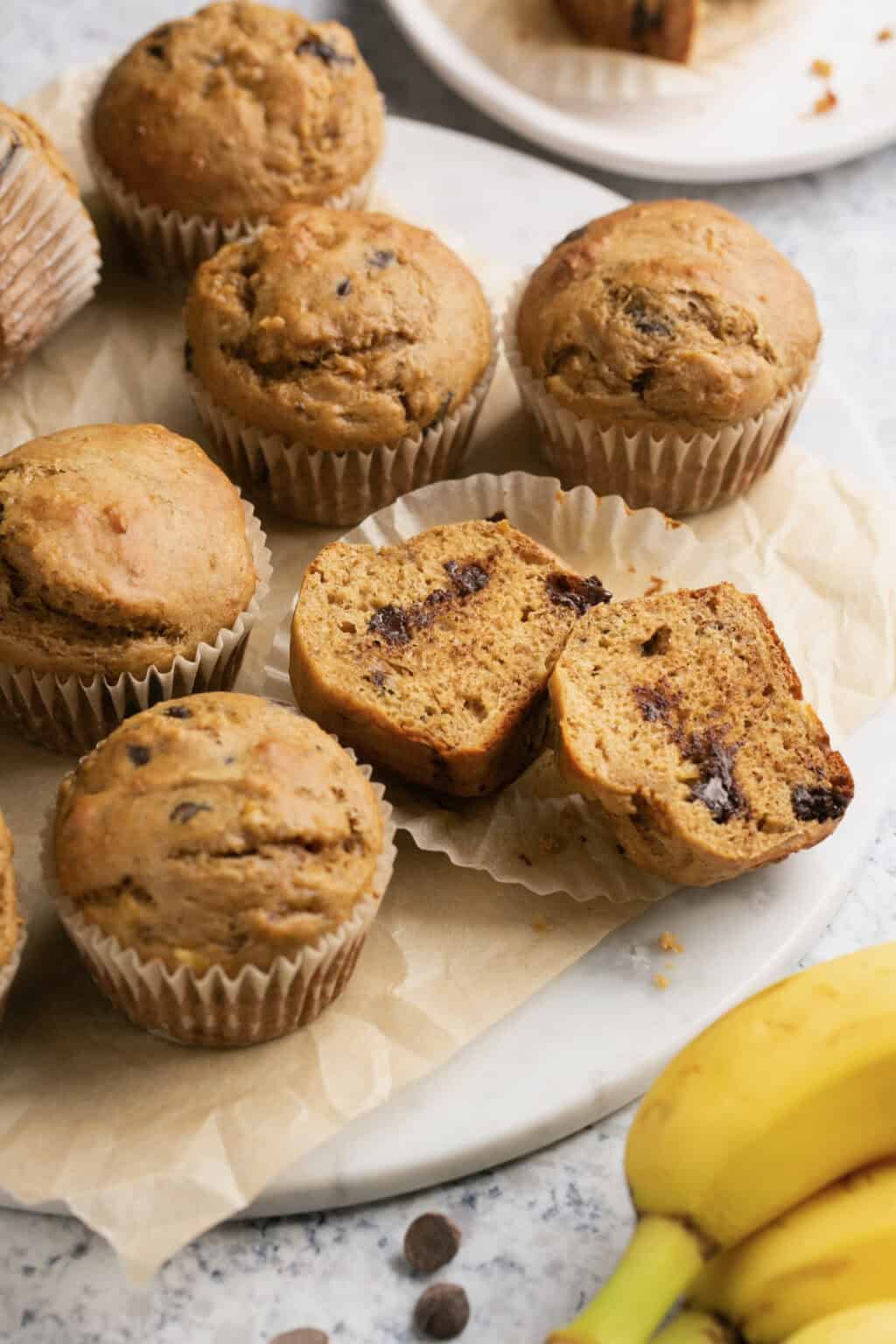 Easy Healthy Banana Protein Muffins Recipe Mary's Whole Life