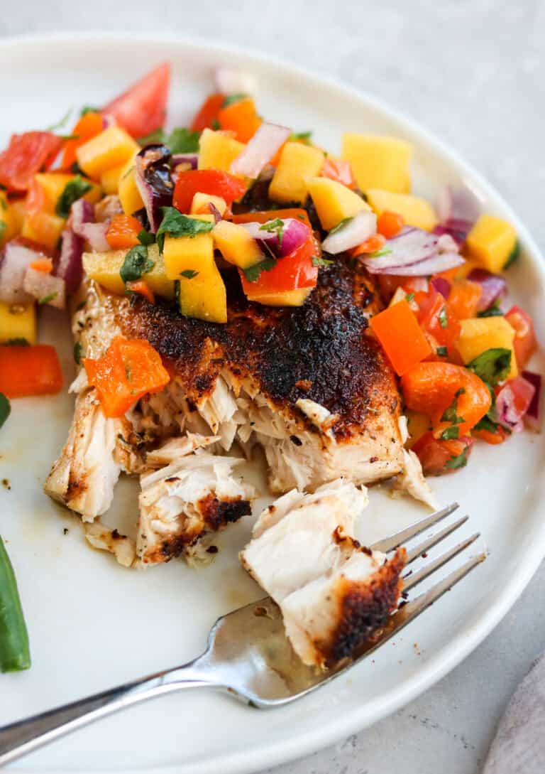 Blackened Mahi Mahi (Air Fryer or Stovetop!) Mary's Whole Life