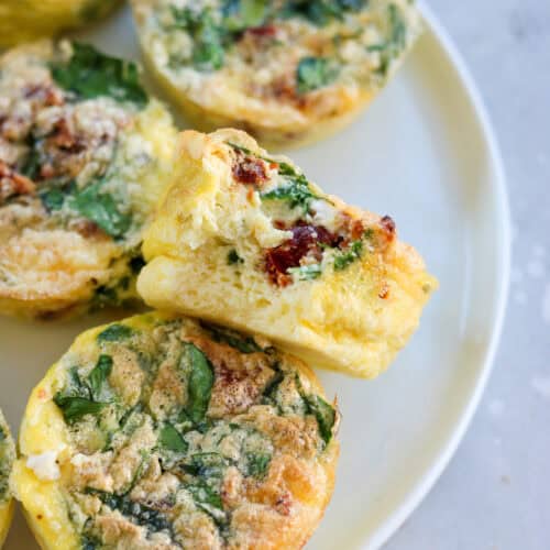 Spinach Feta Egg Bites Recipe Mary's Whole Life