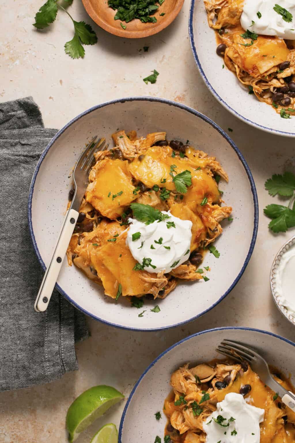 CrockPot Chicken Enchilada Casserole Mary's Whole Life