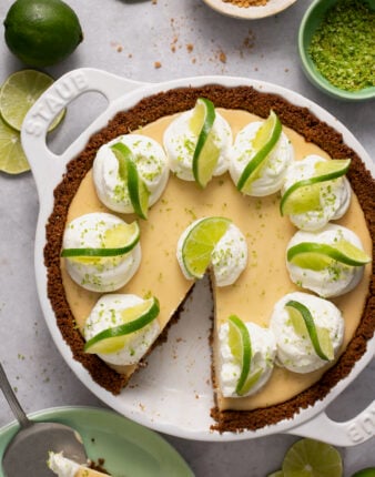 Gluten-Free Key Lime Pie Recipe (Egg-Free!)