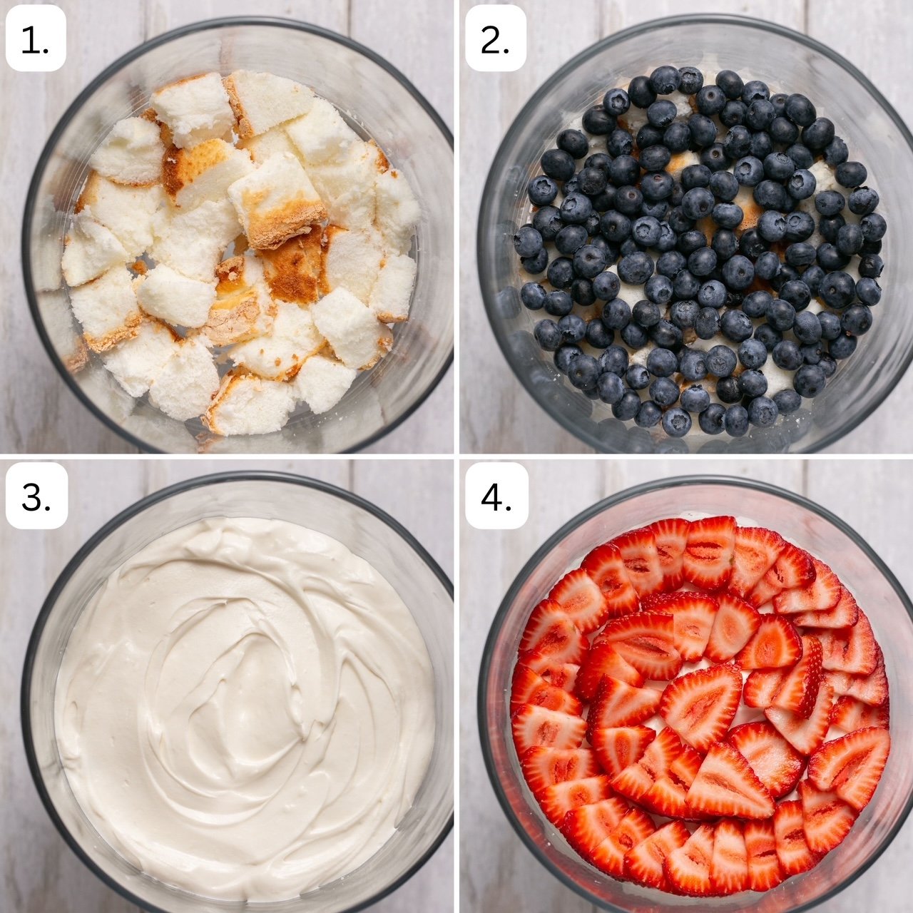steps for layering a trifle