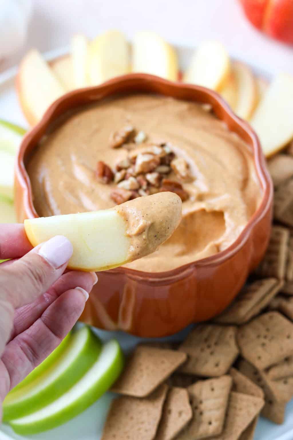 Healthy Pumpkin Cream Cheese Dip Mary's Whole Life
