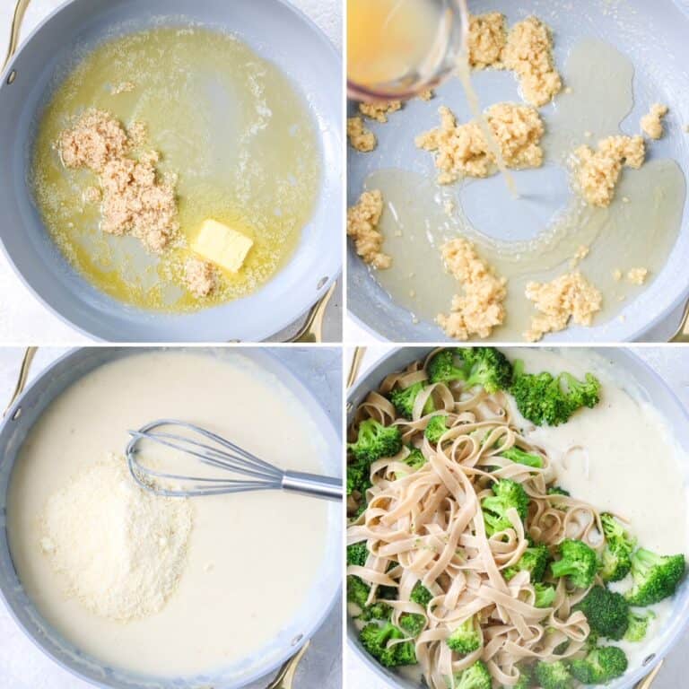 Chicken and Broccoli with Alfredo Sauce (Without Heavy Cream) Mary's