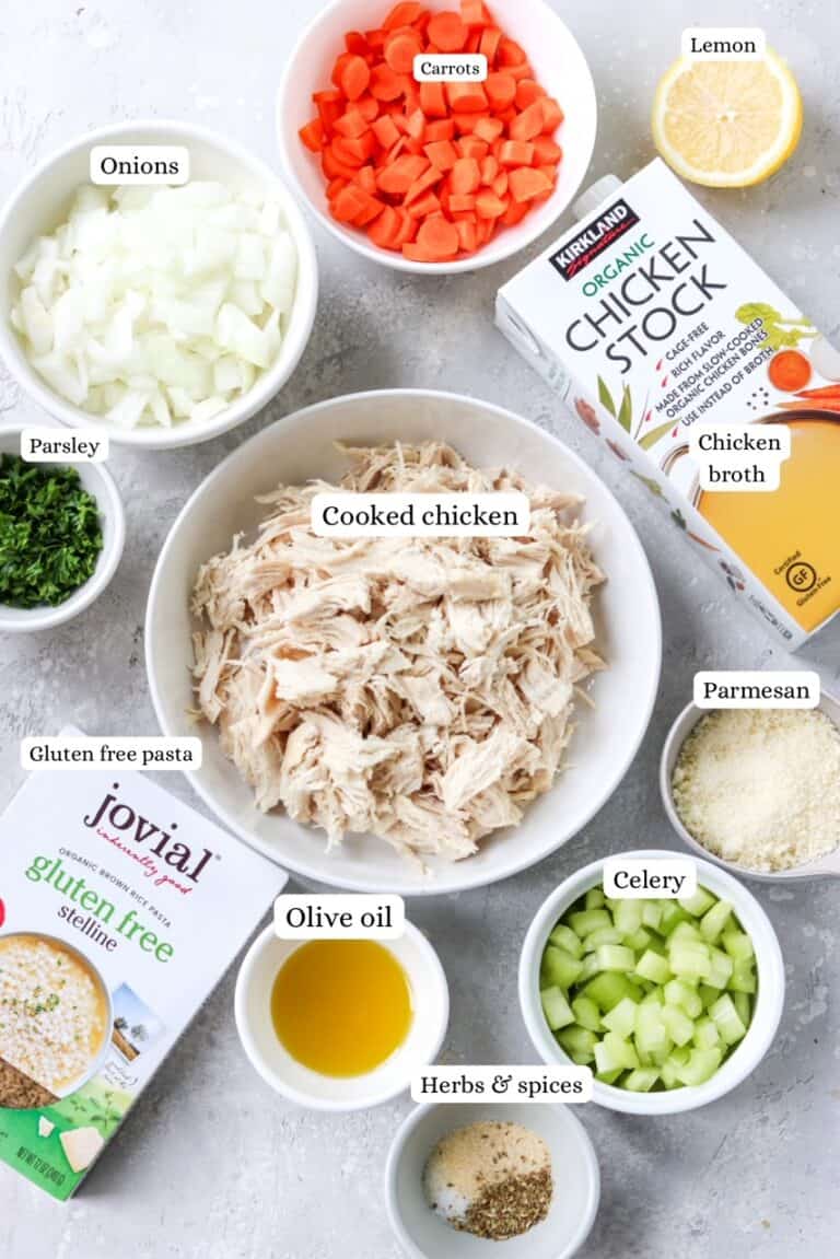 Gluten Free Chicken Noodle Soup with Pastina Mary's Whole Life