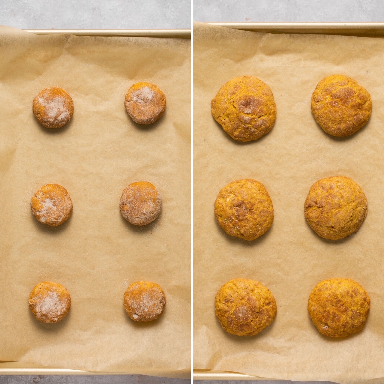 steps for baking pumpkin cheesecake cookies