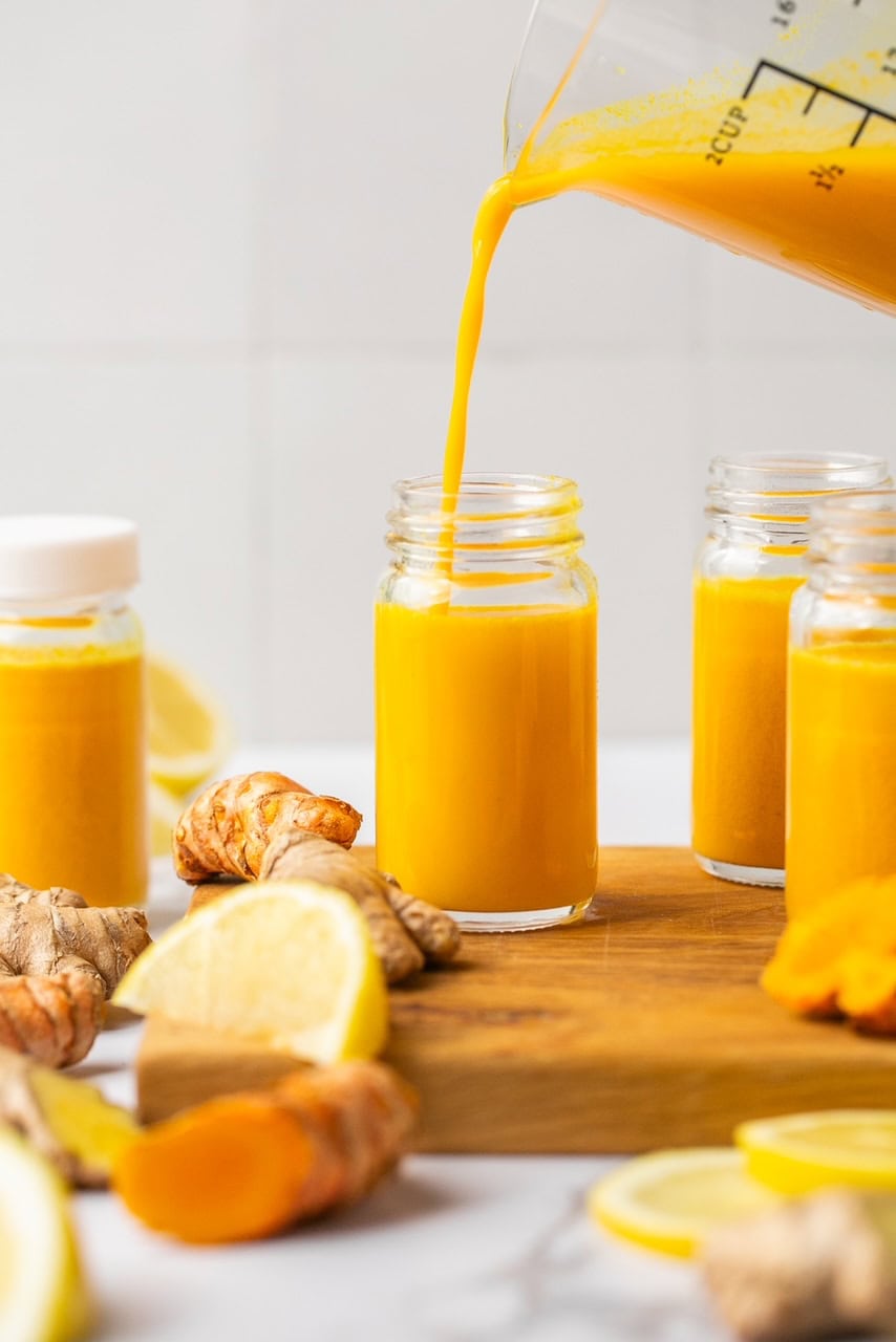 Lemon Ginger Turmeric Shots Mary s Whole Life