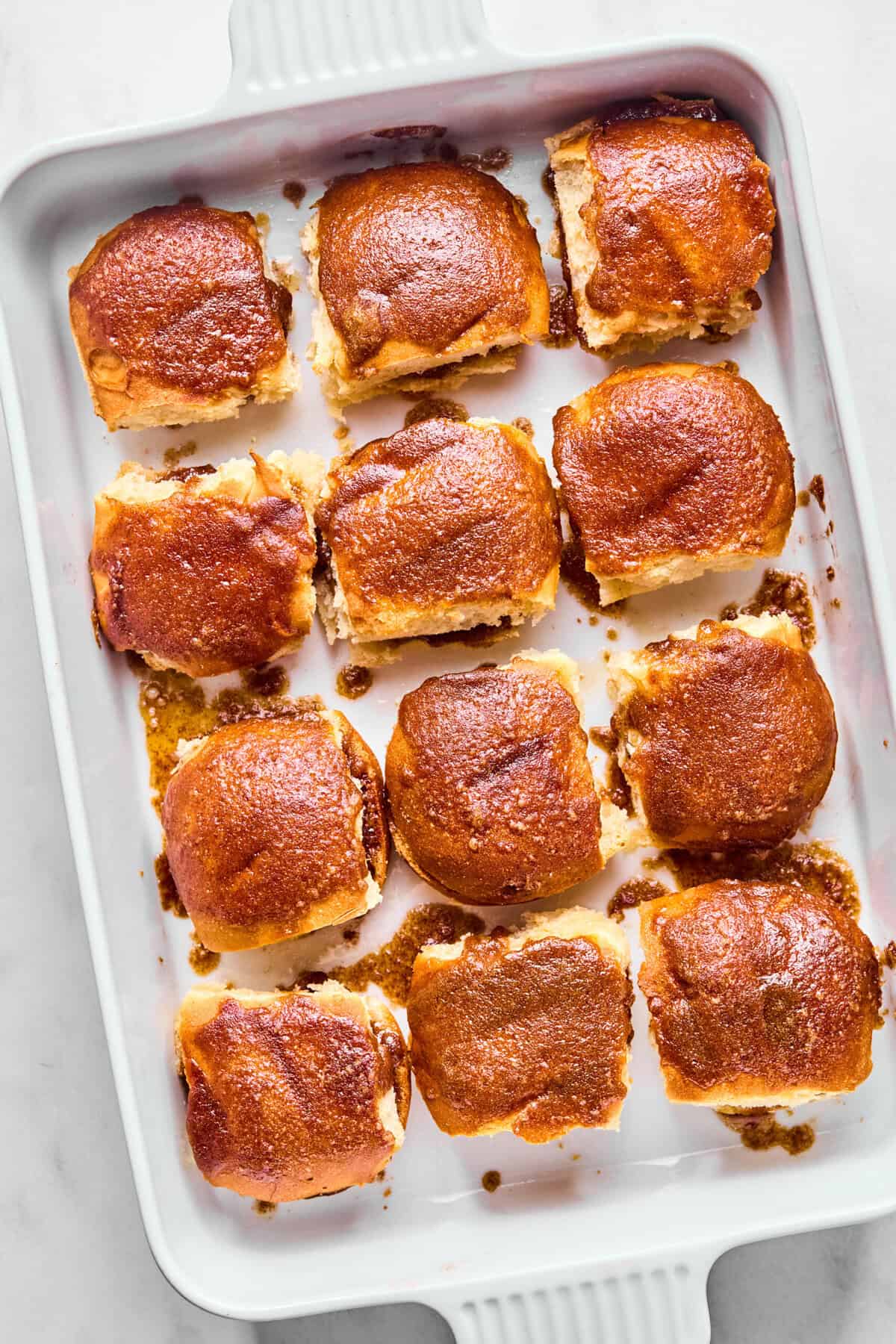 baked hawaiian rolls with cinnamon butter